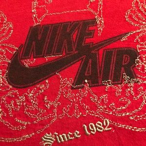 VTG NIKE AIR EMBROIDERED T SHIRT XLT